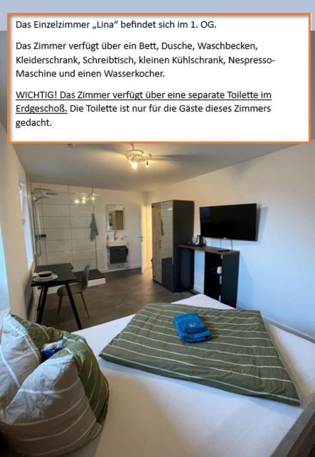 Mr Ferienwohnung - Einzelzimmer Lina Schellerten Экстерьер фото